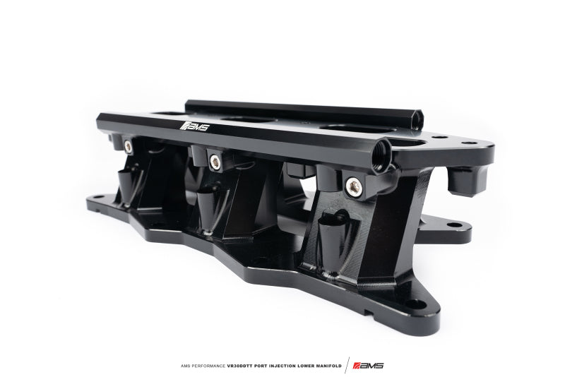 AMS Performance 2023+ Nissan Z Port Injection Lower Manifold - Black - AMS.47.08.0001-1