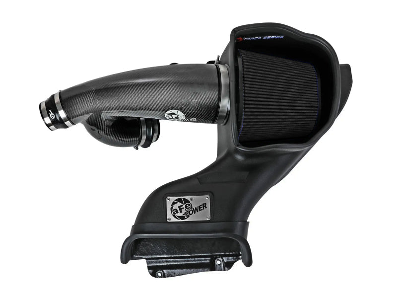 aFe 21-24 Ford F150 Raptor Track Series Carbon Fiber Cold Air Intake System w/ Black Pro 5R Filter - 57-10031K