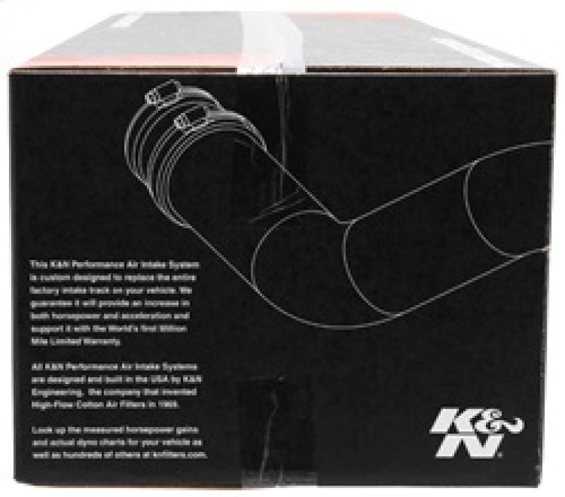 K&N High Flow Performance Intake Kit 11 Jeep Grand Cherokee 3.6L V6 / 11 Dodge Durango 3.6L V6 - 77-1560KTK