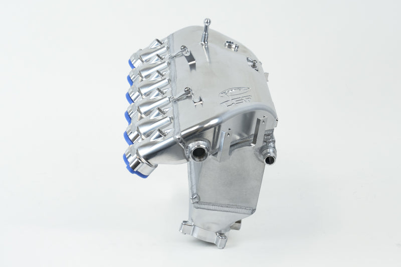 CSF BMW M2/M3/M4 S58 Comp & Non-Comp (G8X) Charge-Air Cooler Manifold - Thermal Dispersion Black - 8233B