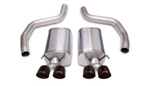 Load image into Gallery viewer, Corsa 2006-2013 Chevrolet Corvette C6 Z06 7.0L V8 Black Sport Axle-Back Exhaust - 14164BLK