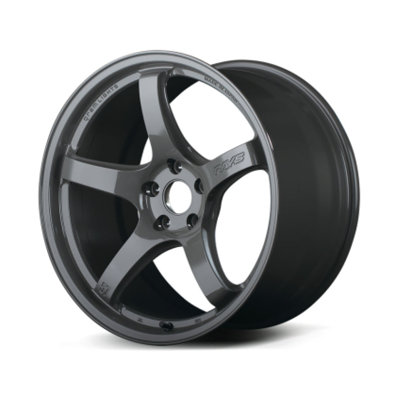 Gram Lights 57CR 18x9.5 +38 5x100 Glossy Gray Wheel - WGCRX38DAG