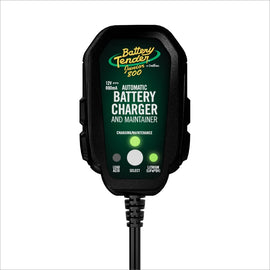 Battery Tender 12V 800mA Selectable Lead Acid/Lithium Battery Charger - 022-0199-DL-WH