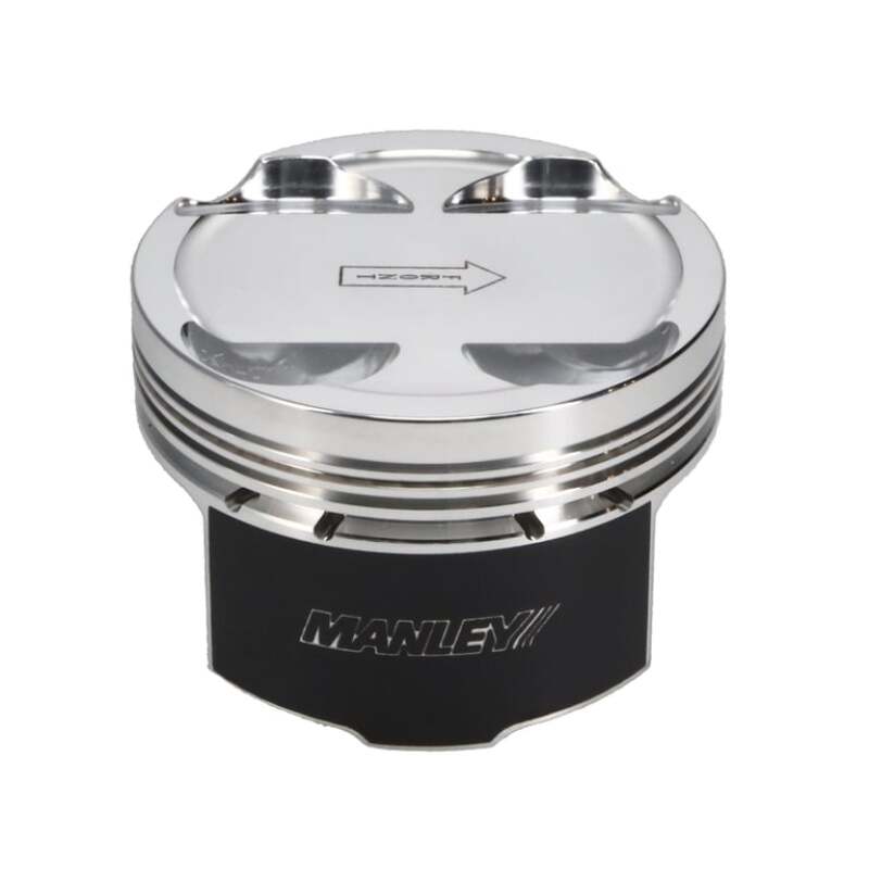Manley Toyota Supra Turbo (2JZGTE) 87mm +1.0mm Oversized Bore Stroker 10:1 Dish Piston Set w/ Ring - 629015C-6