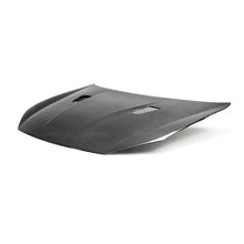 Load image into Gallery viewer, Seibon 10-11 VW Golf GTI 5K/MK6 TM Carbon Fiber Hood w/ Shaved Emblem - HD1011VWGTIB-TM