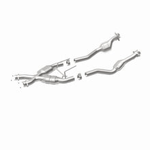Load image into Gallery viewer, MagnaFlow Direct Fit Catalytic Converter Mustang X-Pipe 86-93 50-Sta - 93332