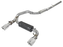 Load image into Gallery viewer, aFe Takeda 3in 304 SS Cat-Back Exhaust w/ Polished Tip 16-18 Ford Focus RS 2.3L (t) - 49-33103-P