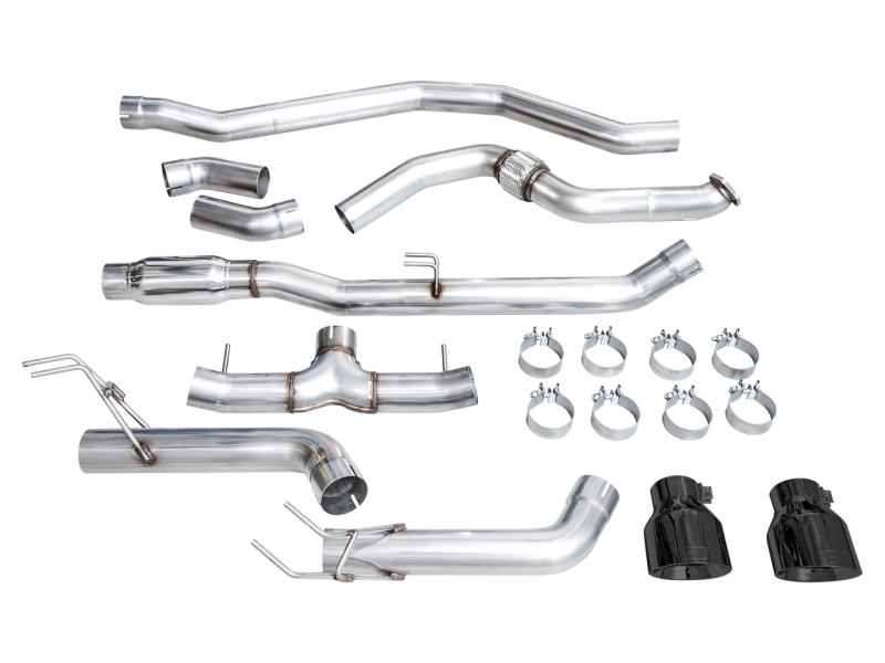 AWE Tuning 22+ Honda Civic Si/Acura Integra Track Edition Cat-Back Exhaust - Dual Diamond Black Tips - 3020-33331