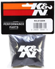 Load image into Gallery viewer, K&amp;N Drycharger Air Filter Wrap Black RX-4730 - RX-4730DK