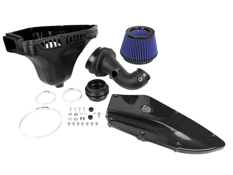 aFe MagnumForce Stage 2 Si Intake System P5R 06-11 BMW 3 Series E9x L6 3.0L Non-Turbo - 54-81012-C