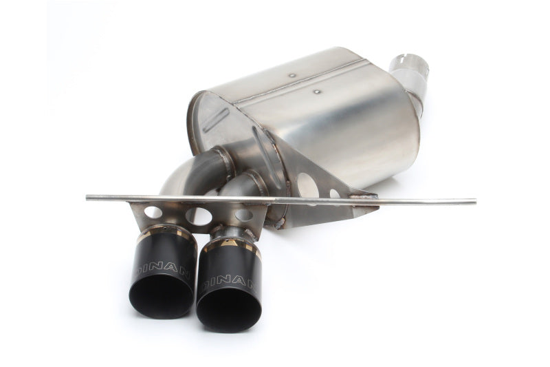 Dinan 08-13 BMW 135i/135is (E82/E88) Free Flow Axleback Exhaust System - Black Tips - D660-0025-BLK