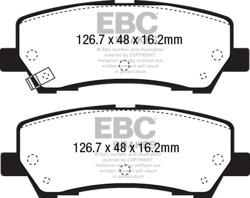 EBC S20 Brake Pad and Rotor Kit - S20K2072