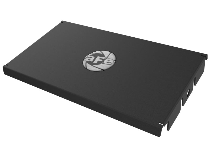 aFe Rapid Induction Intake System Cover, Black, 19-20 Ford Edge Ecoboost V6 2.7L (tt) - 52-10003C