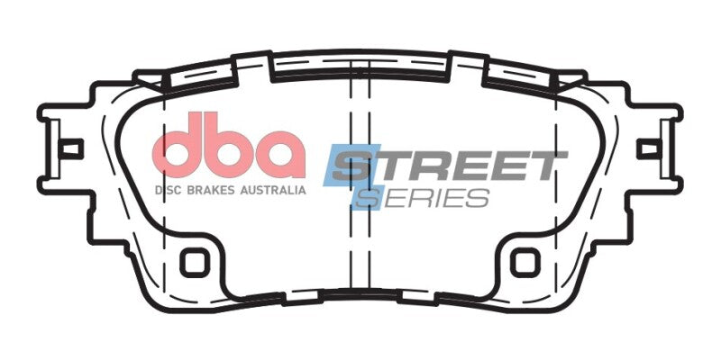 DBA 18-22 Mitsubishi Eclipse Cross (w/Electronic Parking Brake) Street Series Rear Brake Pads - DB15049SS