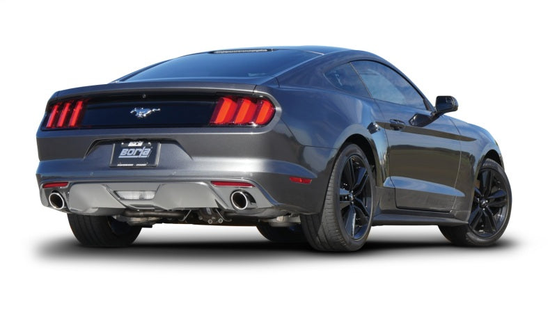 Borla Atak Rear Section 15-17 Ford Mustang 2.3L EcoBoost MT/AT 2.25in pipe 4in tip - 11890