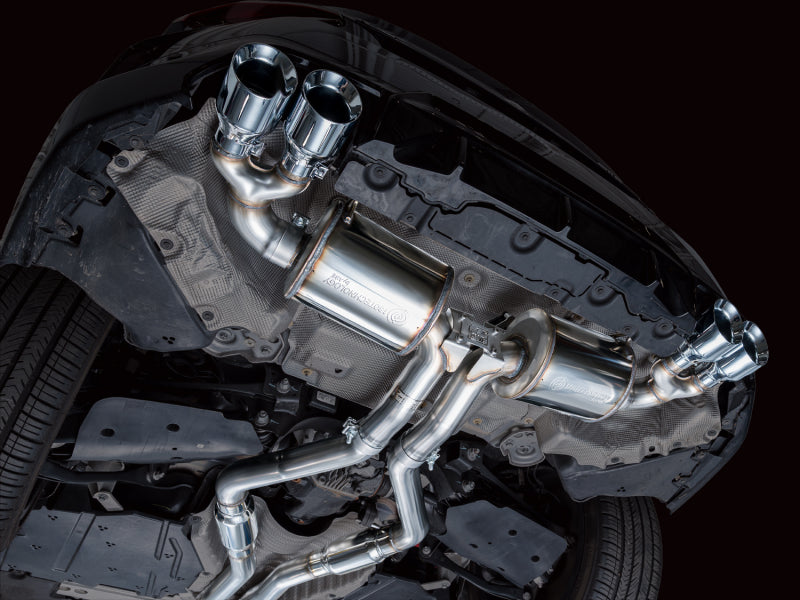 AWE Tuning 22-26 BMW M240i (G42) Touring Edition Exhaust - Chrome Silver Tips - 3015-42240
