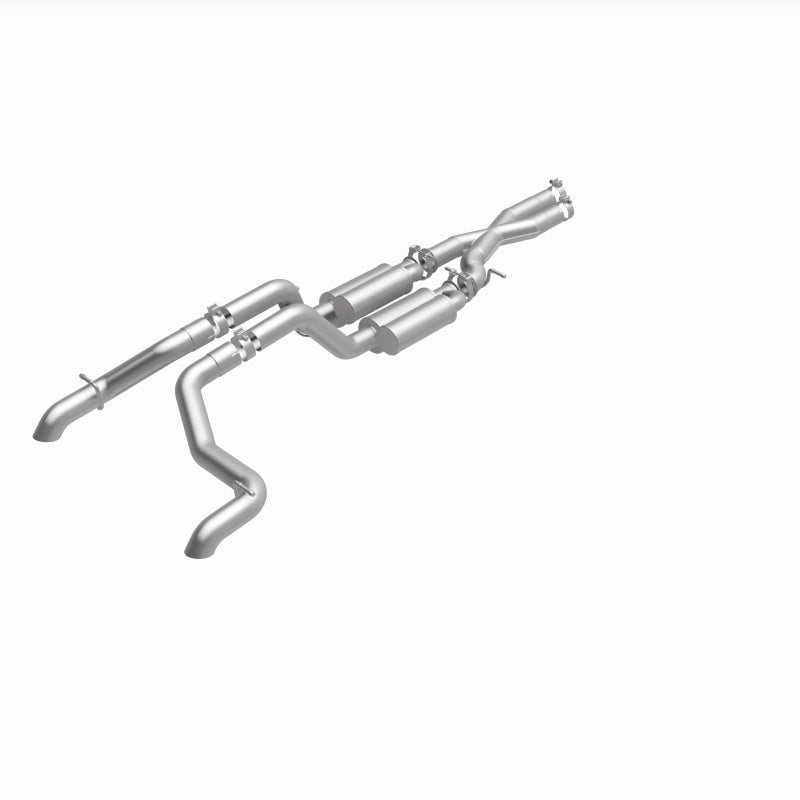 MagnaFlow Cat-Back 2021 Jeep Wrangler 6.4L Rock Crawler Series Dual Exit Stainless Exhaust - 19582