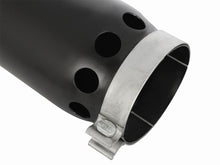 Load image into Gallery viewer, aFe MACHForce XP Cat-Back SS-304 5in Intercooled Exh Tip 5in In x 6in Outx16inL Bolt-On Right Blk - 49T50601-B161