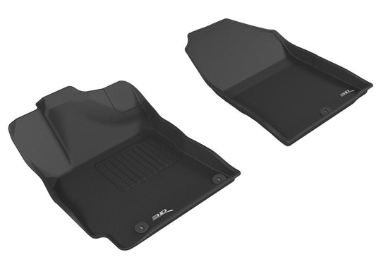 3D MAXpider 2017-2020 Hyundai Elantra Kagu 1st Row Floormat - Black - L1HY07111509