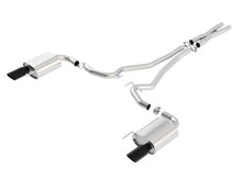 Load image into Gallery viewer, Borla Atak S Cat-Back 15-17 Ford Mustang GT 5.0L V8 MT/AT 2.5in pipe 4in tip (Black Chrome) - 140591BC