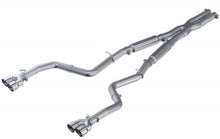 Load image into Gallery viewer, MBRP 15-16 Dodge Challenger RT 5.7L Aluminized Steel 3in Dual Rear Cat-back Quad Tips - Street - S7115AL