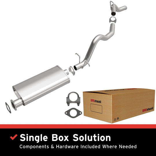 BRExhaust 00-05 Blazer Jimmy 4.3L Exhaust Kit - 106-0091