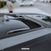 Load image into Gallery viewer, Seibon 22-24 Toyota Tundra / 23-24 Toyota Sequoia RR-Style Carbon Fiber Hood - HD23TYTU-RR