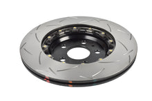 Load image into Gallery viewer, DBA 17-23 Tesla Model 3 Rear 5000 Series 2-Piece Slotted Rotor w/Black Hat - DBA53943BLKS