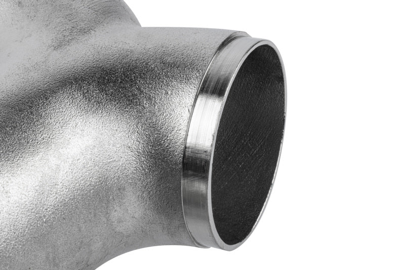 APR Cast T304 Stainless Steel Double Y-Splitter - 76mm to Quad 63.5mm (3in to Quad 2.5in) - EXH0146