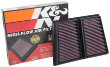 Load image into Gallery viewer, K&amp;N 17-18 Alpha Romeo Giulia 2.9L V6 F/I Replacement Panel Air Filter - 33-5085