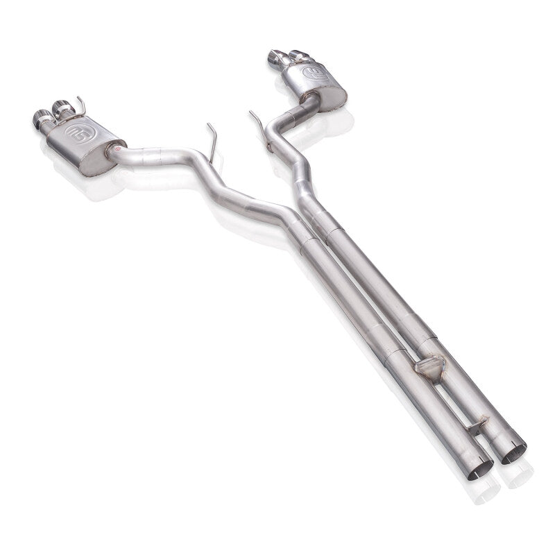 Stainless Works 18+ Ford Mustang GT Redline H-Pipe Performance Connect Cat-Back Exhaust - M18CBHPC