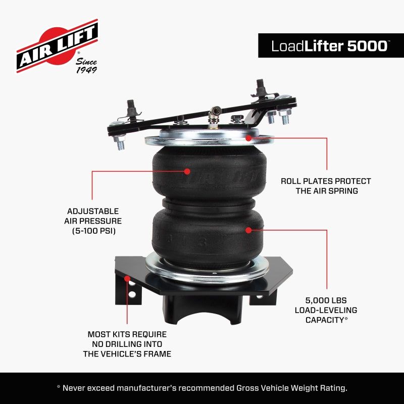 Air Lift Performance 21-24 Ford Bronco LoadLifter 5000 Air Spring Kit - 57269
