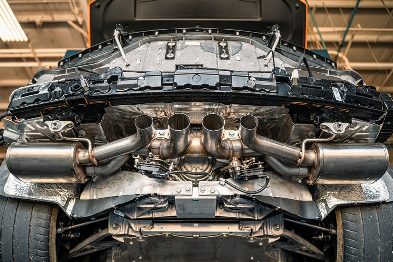 Corsa 23-25 Chevrolet Corvette C8 Z06 3in Valved Cat-Back Exhaust Muffler System (ReUses Stock Tips) - 21111