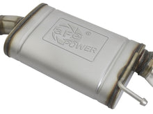 Load image into Gallery viewer, aFe MACHForce XP 2.5in 409 Stainless Axle Back Exhaust w/Stainless Tips 15-17 Ford Mustang I4-2.3L - 49-43085-P