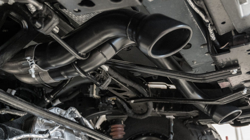 Borla 22-24 Ford Bronco Raptor V6 Turbo AT 2WD / 4WD ATAK Catback Exhaust w/ 4in Black Coated Tips - 140934CB