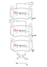 Load image into Gallery viewer, DBA 2017+ Alfa Romeo Giulia Quadrifoglio SP Performance Rear Brake Pads - DB15222SP