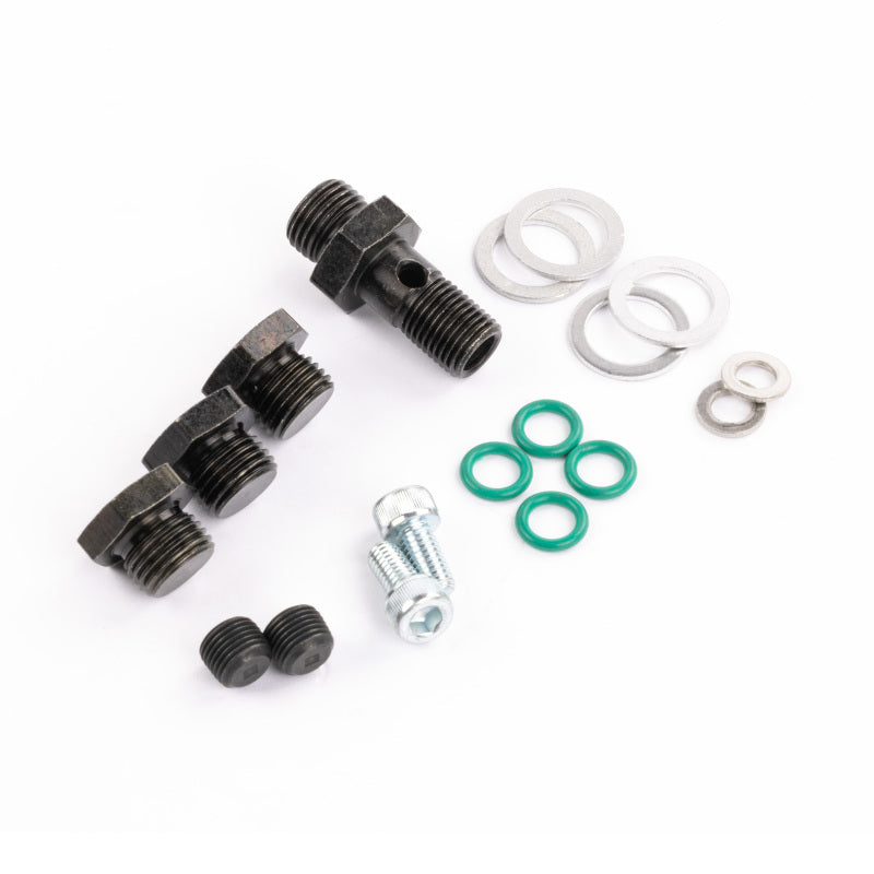AEM 90-93 Accord DX/LX/SE/EX & 92-01 Prelude S/Si/Si VTEC Black Fuel Rail - 25-104BK