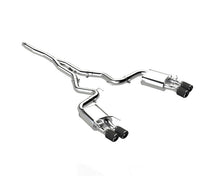 Load image into Gallery viewer, MBRP 18-22 Ford Mustang 2.3L Ecoboost 3in Cat-Back Exhaust w/ Quad Carbon Fiber SS Tips - T304 - S72233CF