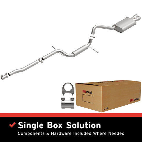 BRExhaust 11-14 Volkswagen Jetta 2L Exhaust Kit - 106-0886
