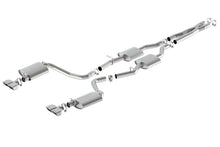 Load image into Gallery viewer, Borla 15-16 Dodge Challenger R/T 5.7L Dual Rectangle Angle Cut Dual Split Rear Exit S-Type Exhaust - 140627