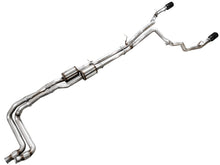 Load image into Gallery viewer, AWE Tuning 25+ RAM 1500 3.0TT 0FG Cat-Back Touring Exhaust - Diamond Black Tips - 3015-33530