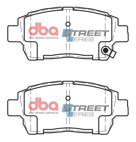 DBA 11-15 Scion iQ (Excl EV) Front Street Series Brake Pads - DB1422SS