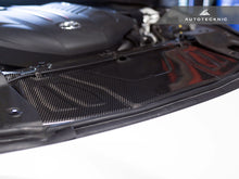 Load image into Gallery viewer, AutoTecknic Dry Carbon Fiber Cooling Shroud - Toyota A90 Supra