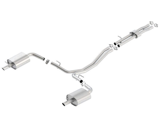 Borla 2016 Ford Explorer 3.5L EcoBoost Dual Split Rear Ext SS S-Type CB Exhaust (No Tips) - 140659