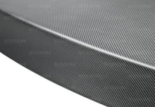 Load image into Gallery viewer, Seibon 09-12 Nissan GTR R35 OEM Dry Carbon Fiber Trunk/Hatch (NO Spoiler Holes) - TL0910NSGTR-OE-DRY