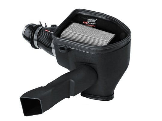 aFe Dodge Charger SRT Hellcat Redeye 21-23 V8-6.2L Track Series Stage-2 Carbon Fiber Intake System - 57-10027D