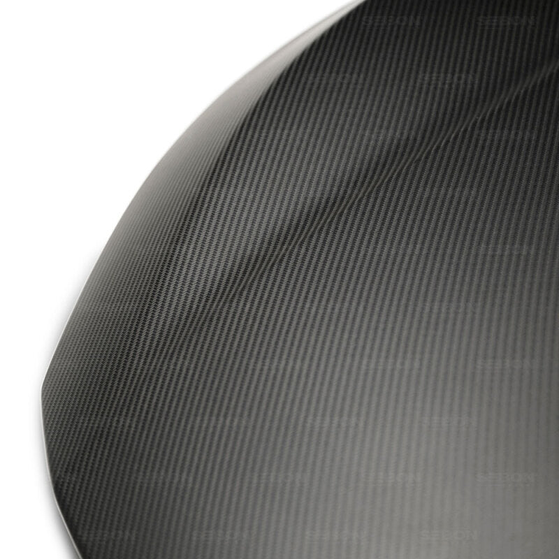 Seibon 17-18 Honda Civic Type-R OEM-Style Dry Carbon Fiber Hood - HD17HDCVR-OE-DRY