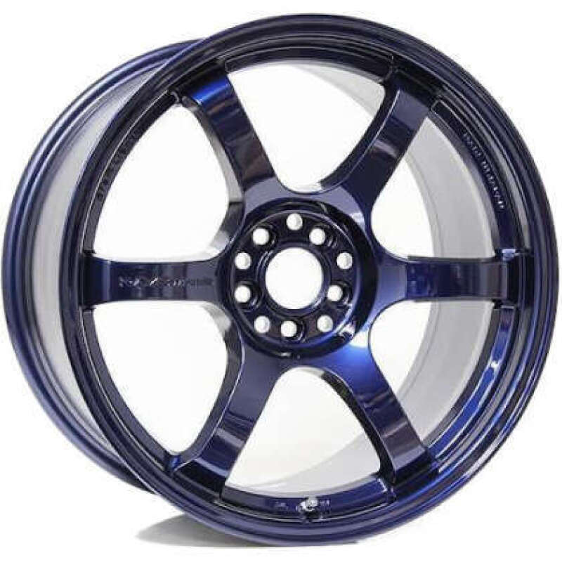Gram Lights 57NR 18x9.5 +38 5x114.3 Eternal Blue Pearl Wheel - WGNX38EEBP