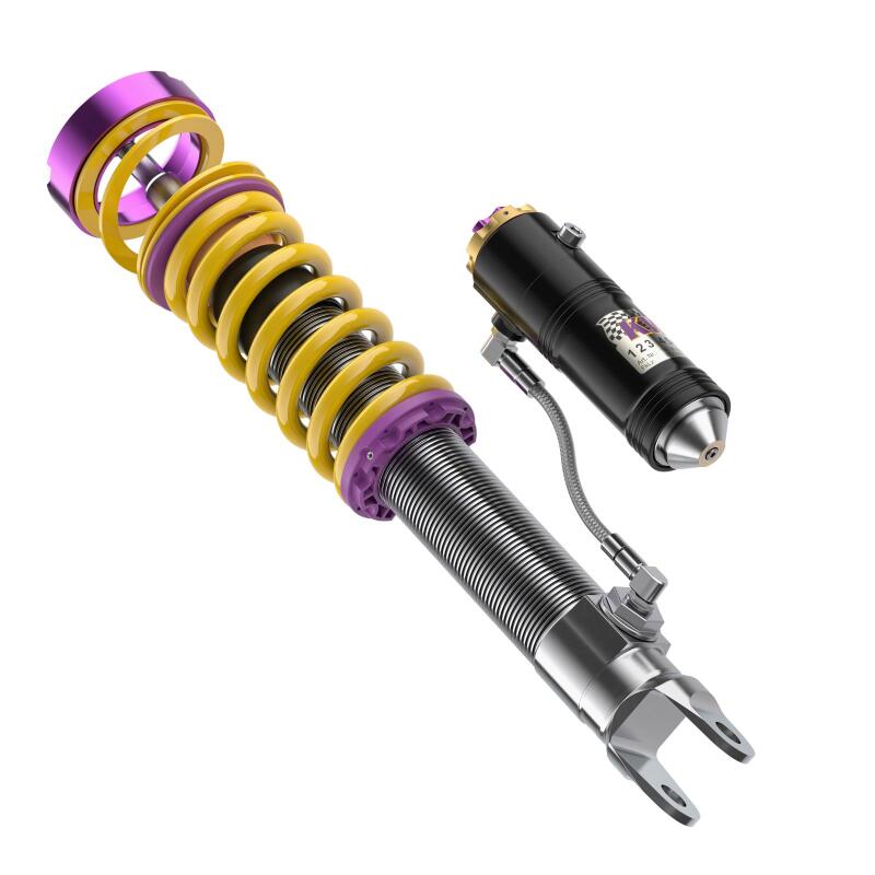 KW Coilover Kit V4 Porsche 911 (991) Turbo Coupe & Cabrio w/ PASM - 3A771079