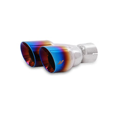 Load image into Gallery viewer, Mishimoto 14-16 Ford Fiesta ST 1.6L 2.5in Stainless Steel Cat-Back Exhaust w/ Burnt Ti Tips - MMEXH-FIST-14BT